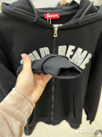 Зип худи supreme