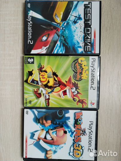 Игровые диски на ps2
