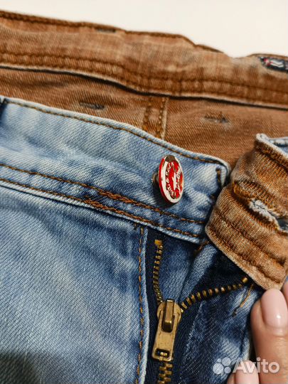 Джинсовые мужские шорты paul & shark Италия