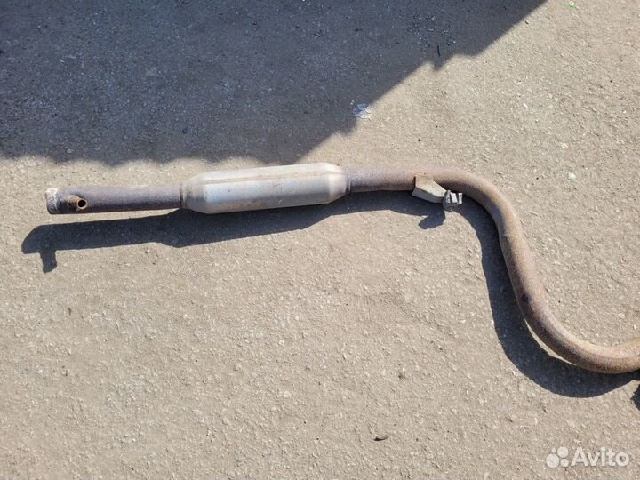 Глушитель на Galant 8