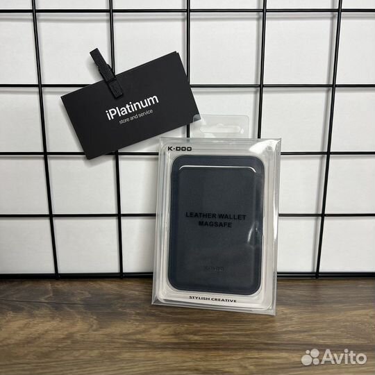 Кошелек Leather Wallet MagSafe