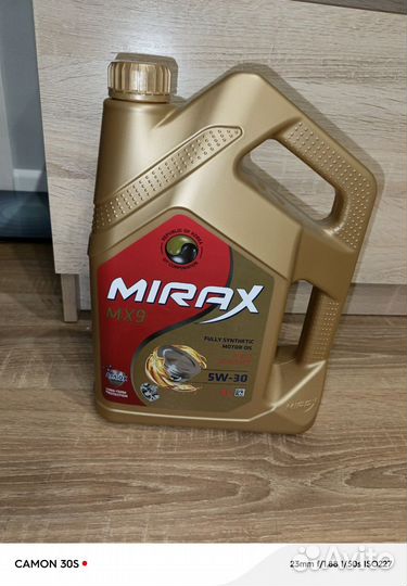 Моторное масло mirax MX9 SAE 5W-30