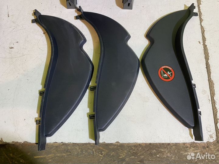 Накладка на консоль торпеды Mitsubishi Lancer 10