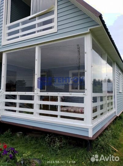 Мягкие окна для веранды