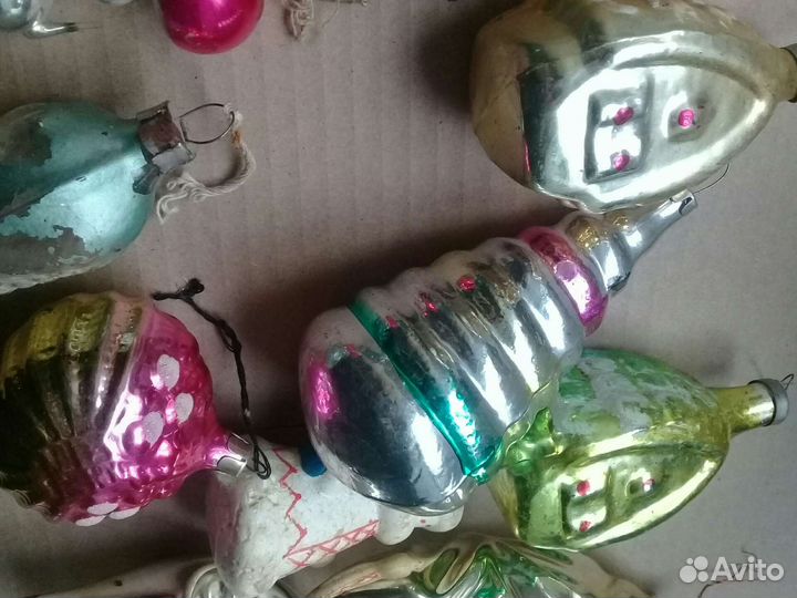 Елочные игрушки СССР