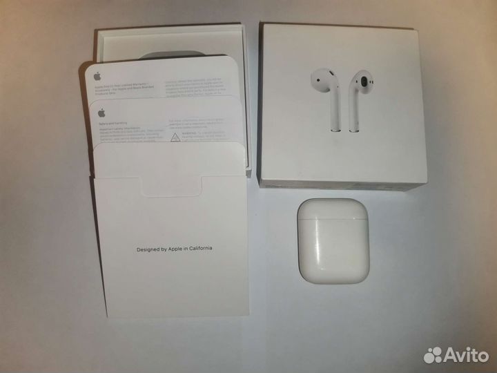 Airpods 1 оригинальный кейс