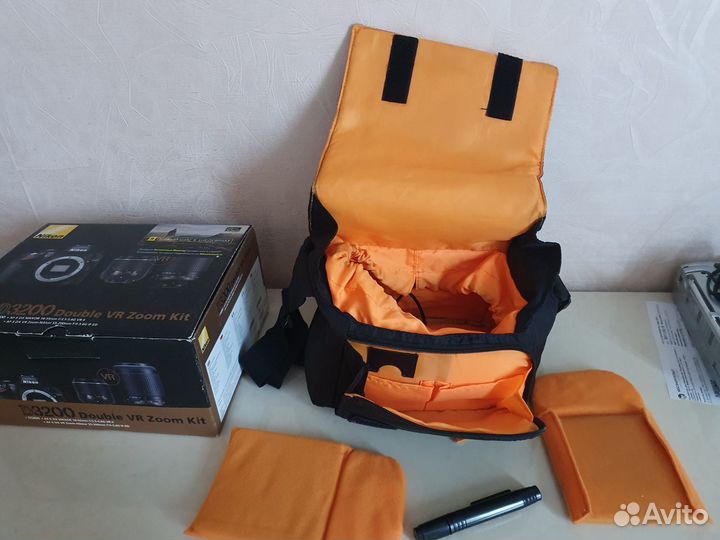 Фотоаппарат nikon d3200 18-55 double VR Zoom Kit +