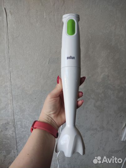 Блендер погружной braun mq 100