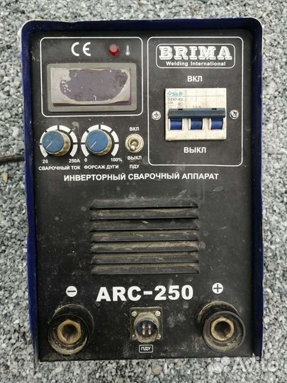 Сварочный инвертор brima 250, 380вольт