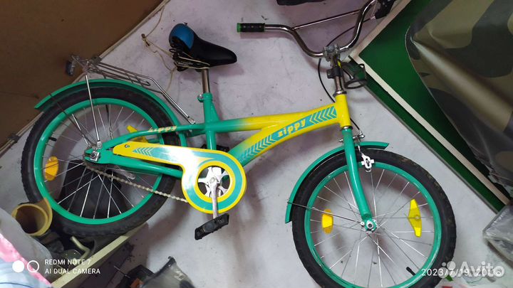 Подросковый Zippy и трехколесный дет. велосипеды