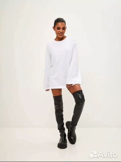 Лонгслив хлопок