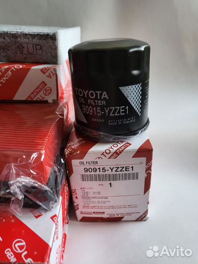 Фильтра на Toyota Camry