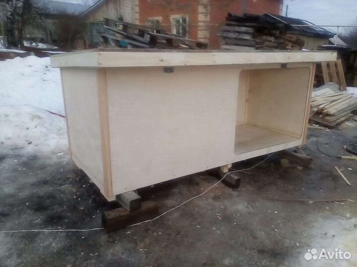 Будка для собаки утепленная