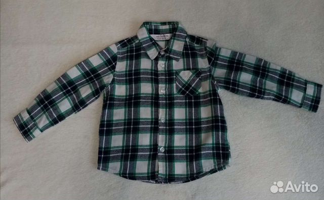 Рубашка для мальчика 92 98