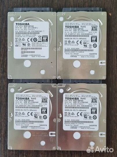 Жесткий диск HDD 6TB, 500GB