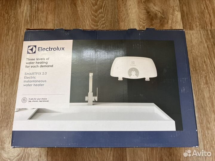 Водонагреватель проточный electrolux