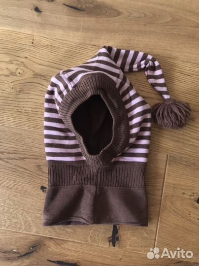 Шапка шлем шерсть