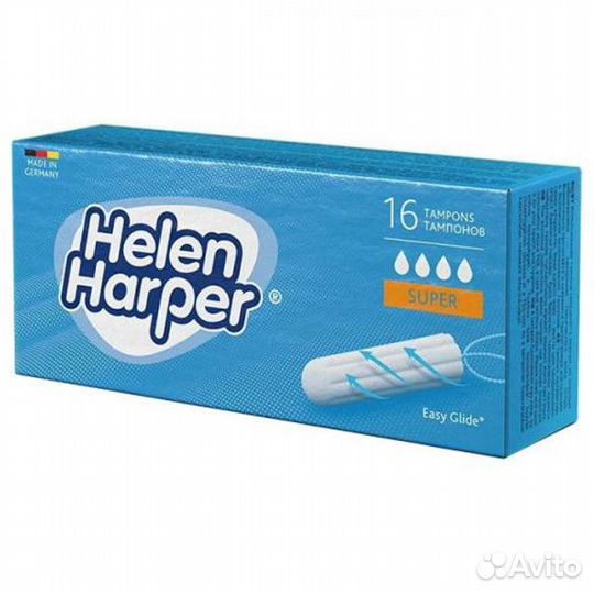 Тампоны helen harper Super 16шт