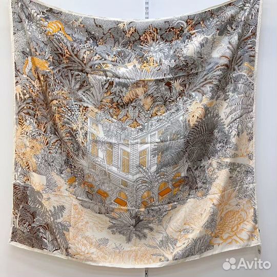 Шелковый платок большой Hermes