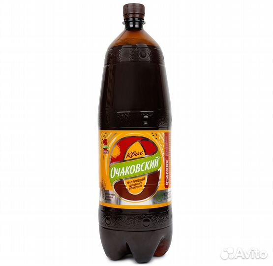 Квас двойного брожения Очаковский 2л (Очаково)