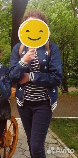 Джинсовая куртка женская 44 46