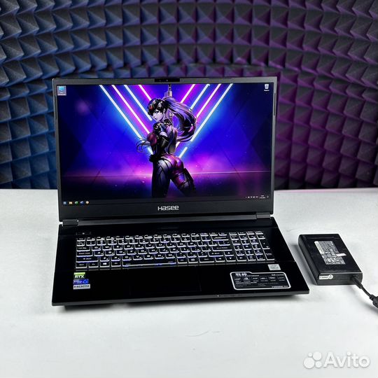 Игровой ноутбук Hasee i7/RTX2060/17.3/144Hz