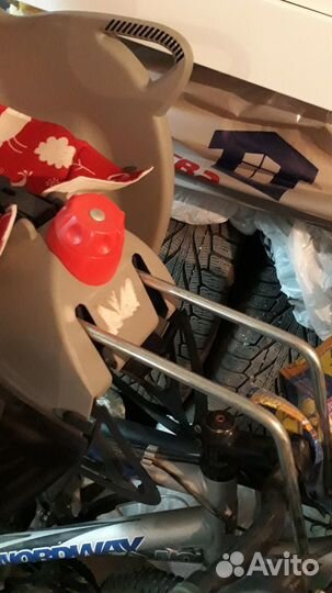 Детское велокресло hamax kiss