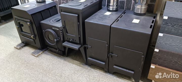 Печь буржуйка для отопления дачи в гараж бытовку