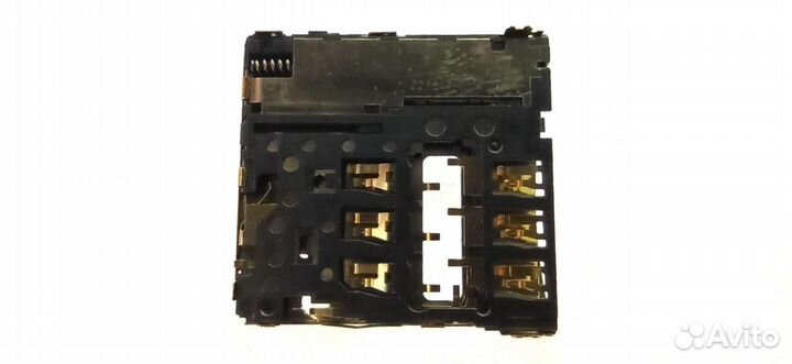 Разъем для sim-карты Samsung C101, S4 Zoom, OT-601