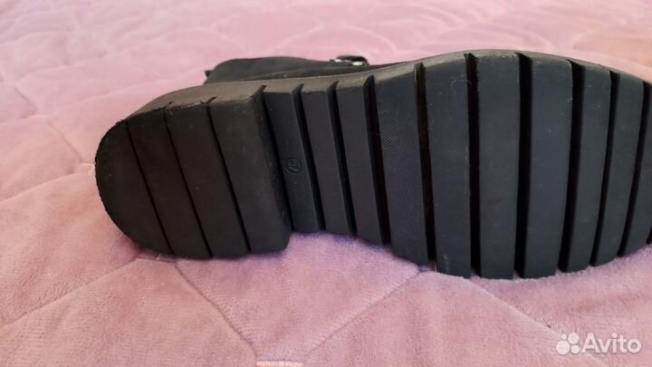 Ботинки женские зимние натуральная замша 37