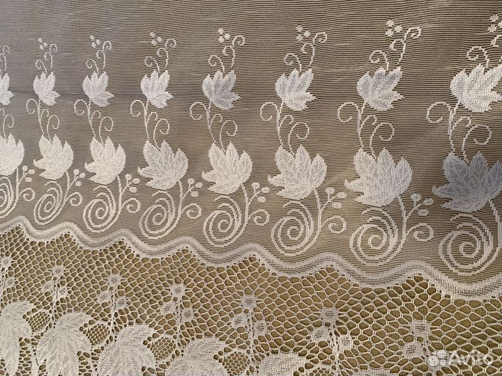 Тюль на кухню короткая