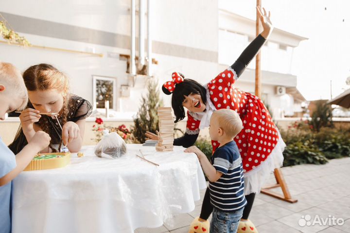 Детский аниматор на свадьбу /на взрослый праздник