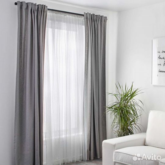 Комплект нового тюля Лилль Икеа