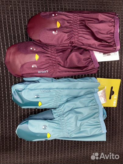 Варежки декатлон демисезон 12-18 мес