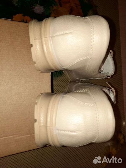 Женские ботинки, из натуральной кожи