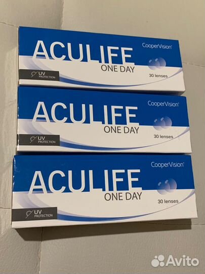 Линзы контактные Aculife one day 30pk
