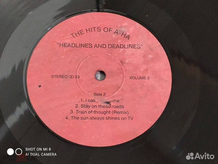 A-ha Headlines and deadlines 2LP