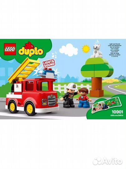 Lego duplo лего дупло пожарная машина