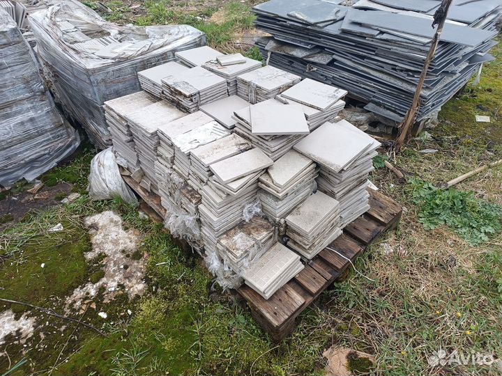 Плитка напольная керамогранит бу