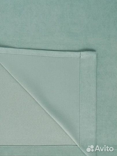 Готовые Шторы Канвас (ментол)