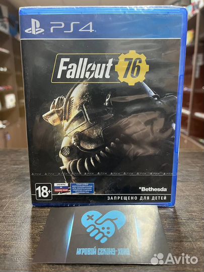 Fallout 76. Новый диск Playstation 4 PS4 PS