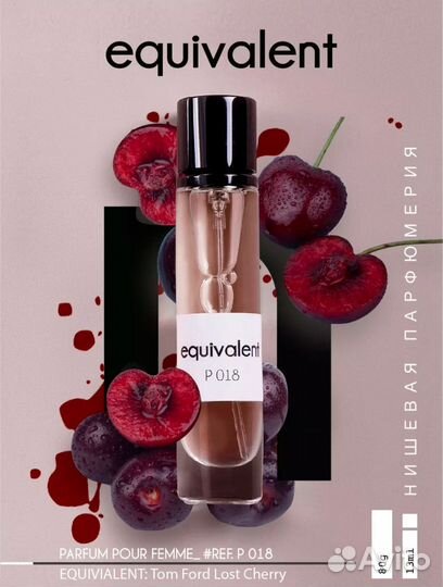 Парфюм вишня 13 мл