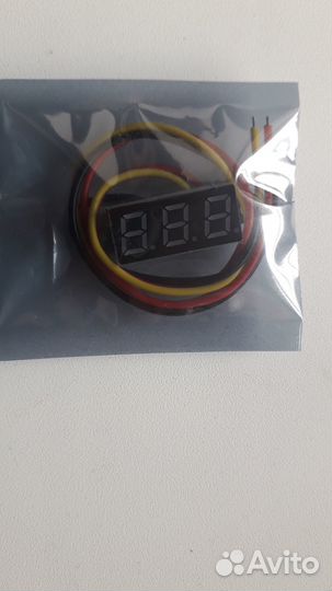 Цифровой вольтметр постоянного тока 0-100в