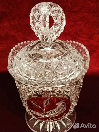 Хрустальная конфетница Hofbaer