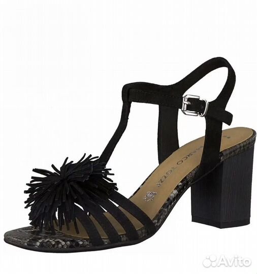 Босоножки черные новые
