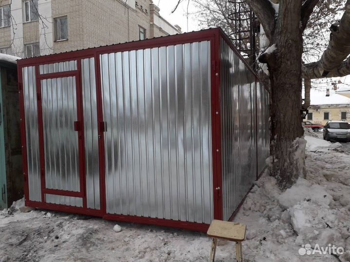 Гараж металлический разборный