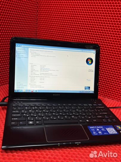 Ноутбук Sony sve11113fxb (фуг)