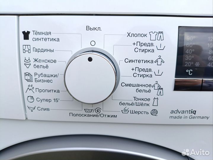 Siemens iQ700, 8кг. Стиральная машина. Доставка