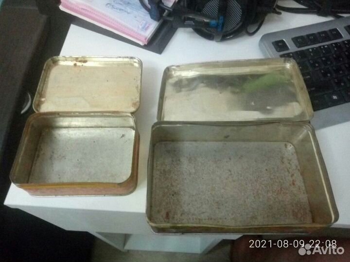 СССР 1959. Коробки жестяные - 2 шт