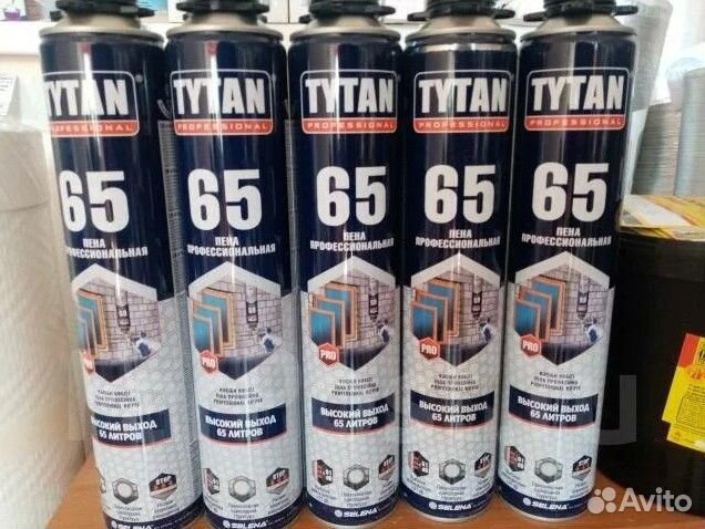 Пена монтажная титан